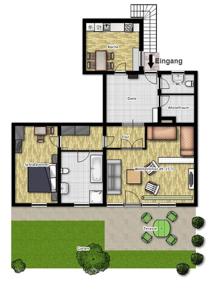Apartment Seeblick Wetter Wetter  Luaran gambar